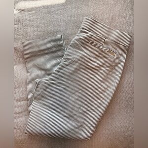 Anne Klein Black and White Striped Garment